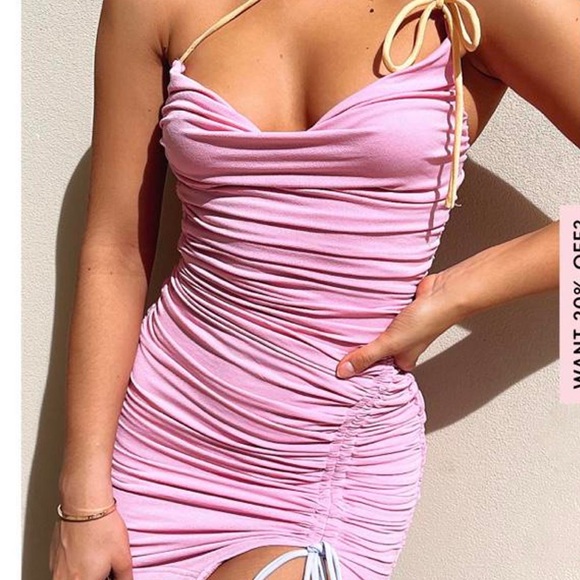 ✨WHITE FOX✨Reckless Heart Mini Dress - Picture 3 of 6